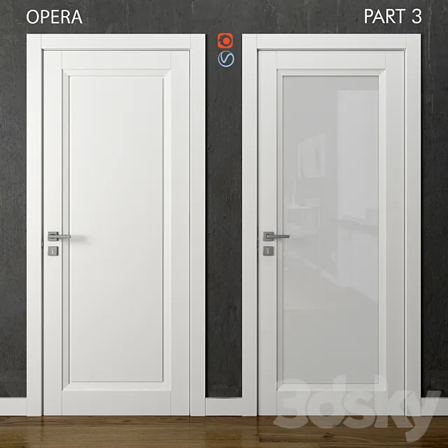 Doors Opera Dorian part 3 3ds Max