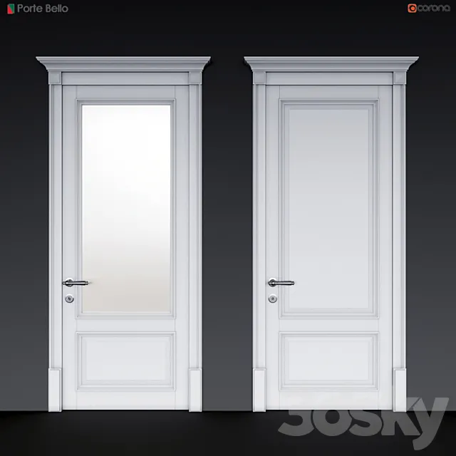 Doors Porte bello 4 3DSMax File