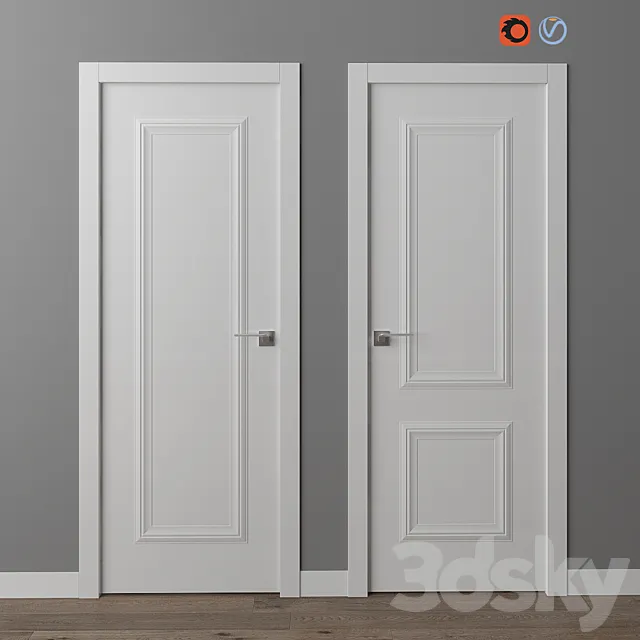 Doors Profil Doors LK series. part 4 3DSMax File