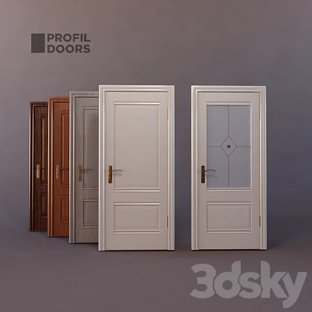 Doors PROFILDOORS 3DSMax File