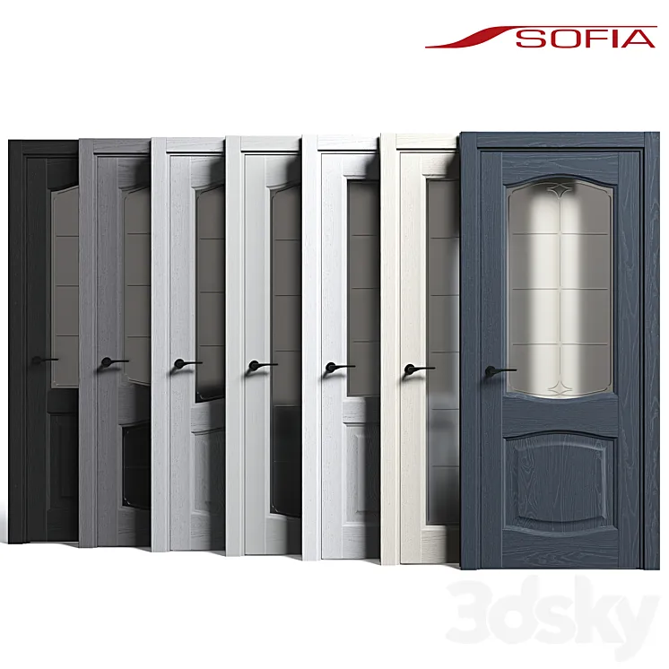Doors Sofia Classic Part 2 3DS Max