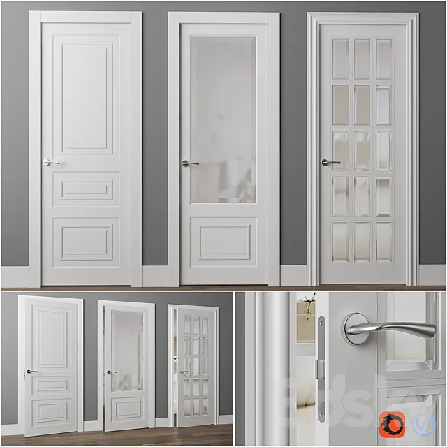 Doors Union Grand gr03v gr07 u02i 3DSMax File