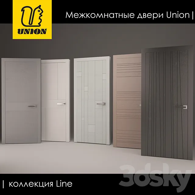 Doors Union Line Collection 3DSMax File