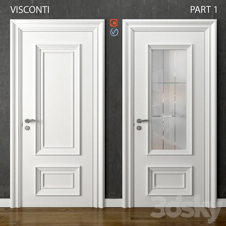 Doors Visconti Dorian Part 1 3DS Max