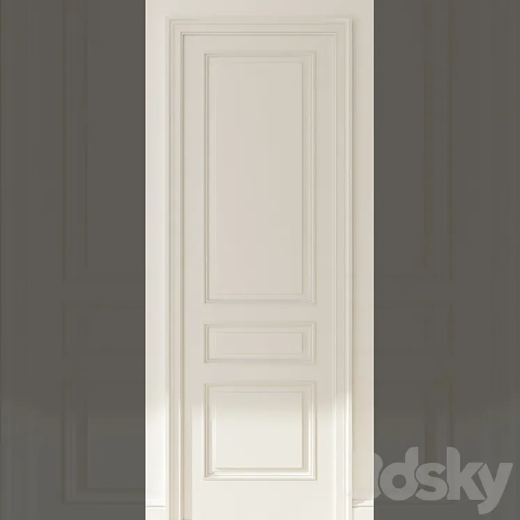 Doors with frames 3DS Max