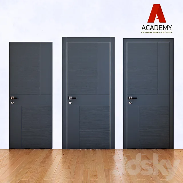 Doors_Academy_Scandi_1 3DSMax File