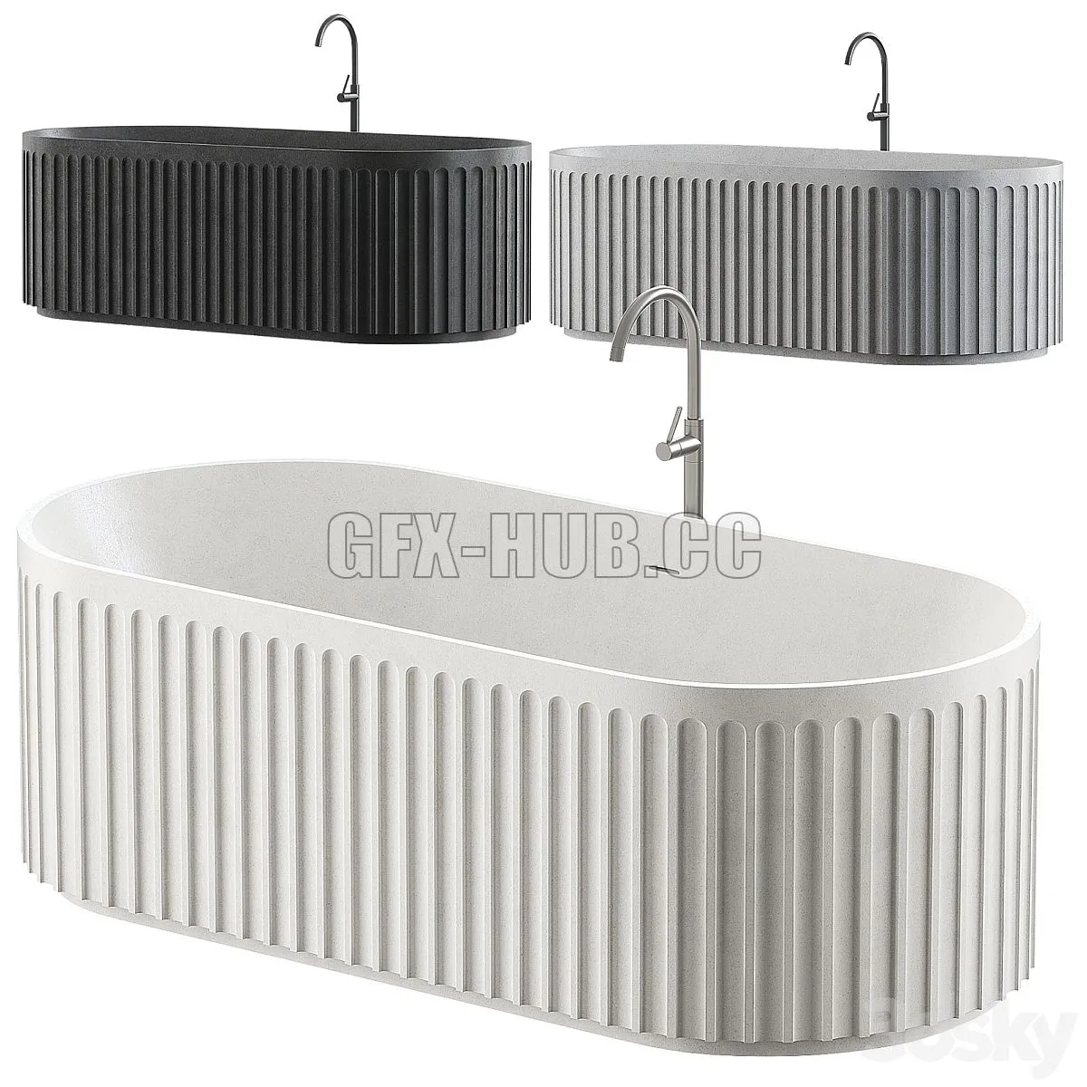 Doric Bath 3dsMax Model