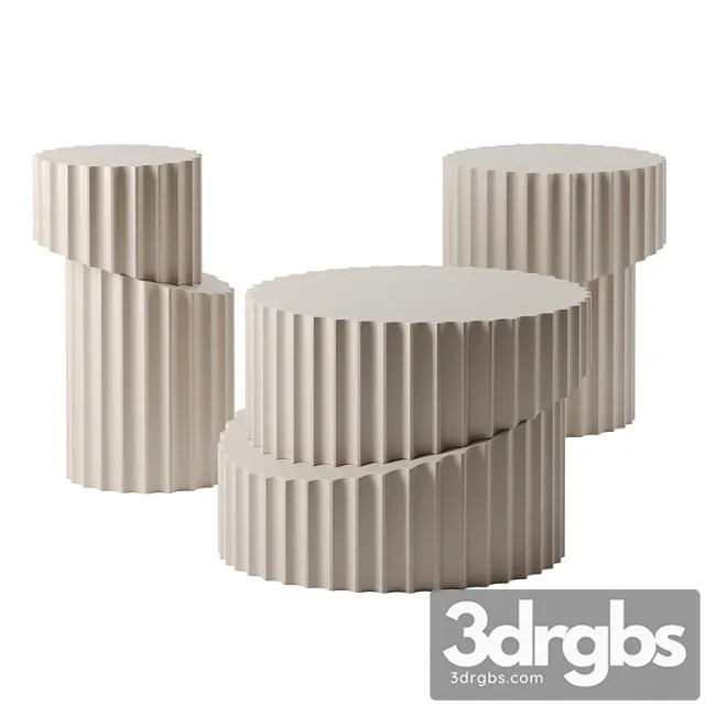 Doric coffee tables by roche bobois