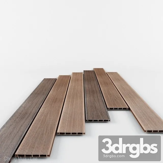 Doska Outdoor Plastic Wood Floor 3dsmax Download