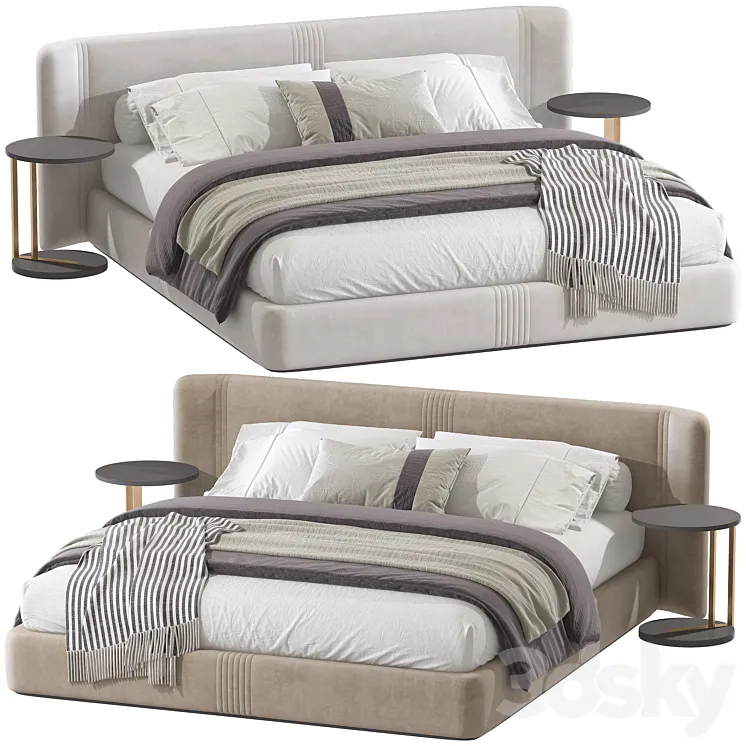 Double bed 96. 3DS Max