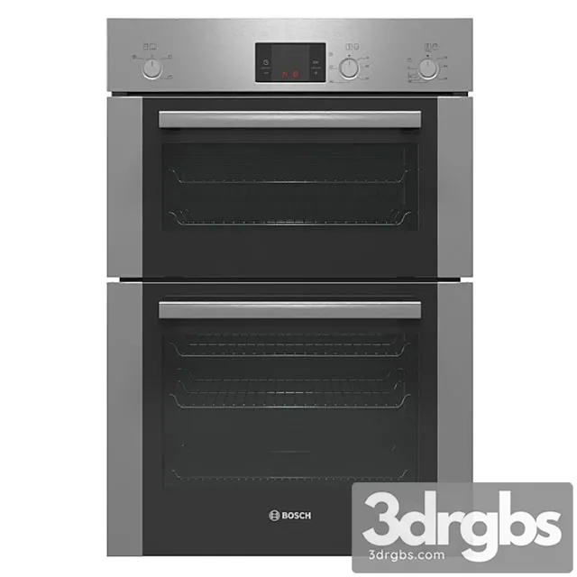 Double Oven Bosch Series 6 Nbt13b251b Made of Brushed Steel 3dsmax Download