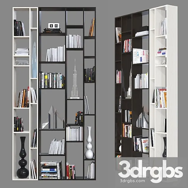 Double-sided shelving 011. 2 3dsmax Download