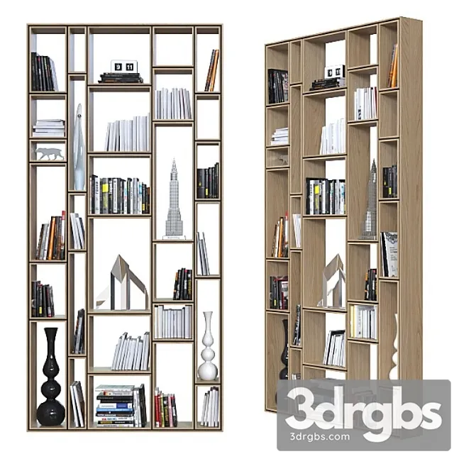 Double-sided shelving 013. 2 3dsmax Download