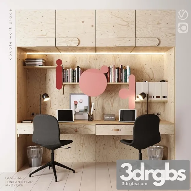 Double Work Place 2 3dsmax Download