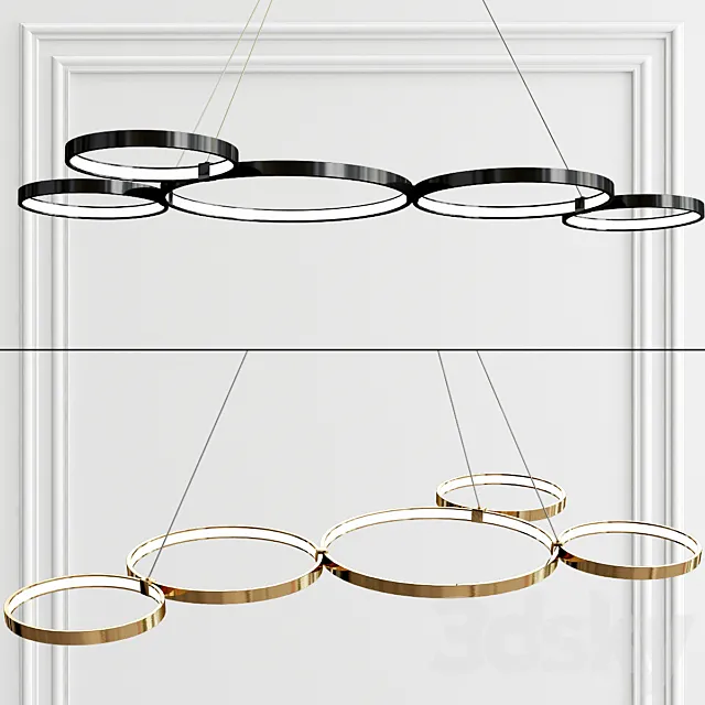 Doveton 5-Light LED 3ds Max