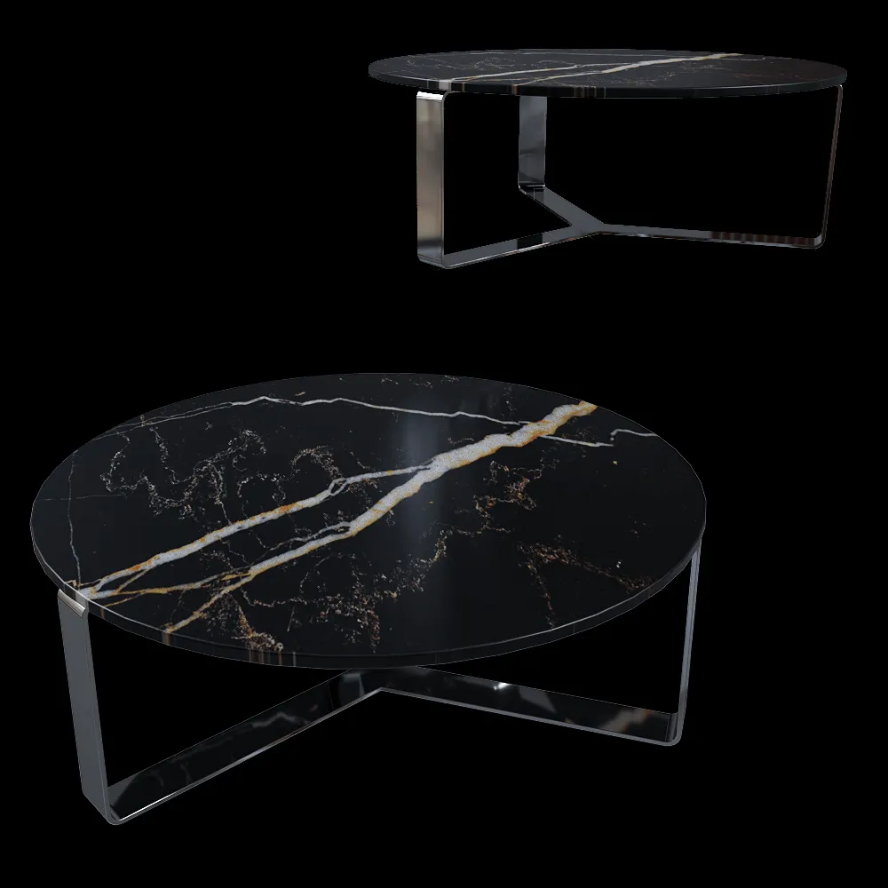 Draenert – Coffe table Primus round 3ds Max