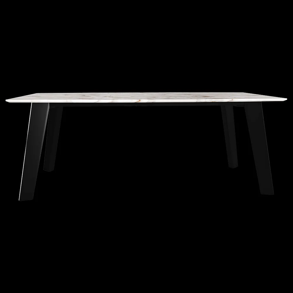 Draenert – Dining table Fontana 3ds Max