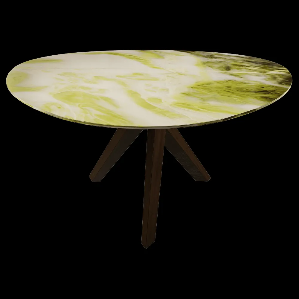 Draenert – Dining table Trilope 3ds Max