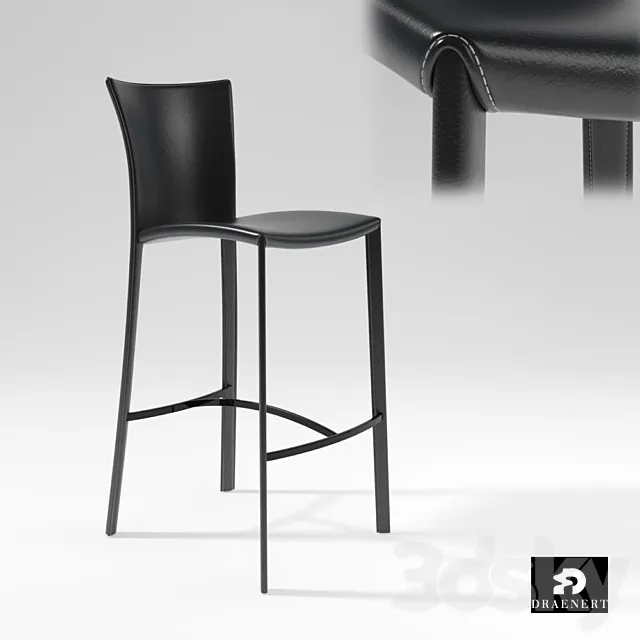 Draenert NOBILE BAR STOOL 3DS Max Model