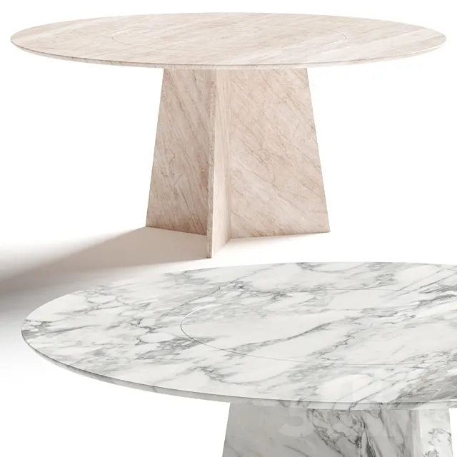 Draenert Tadao Dining Table 3ds Max