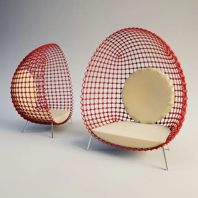 Dragnet armchair 3dsMax Model