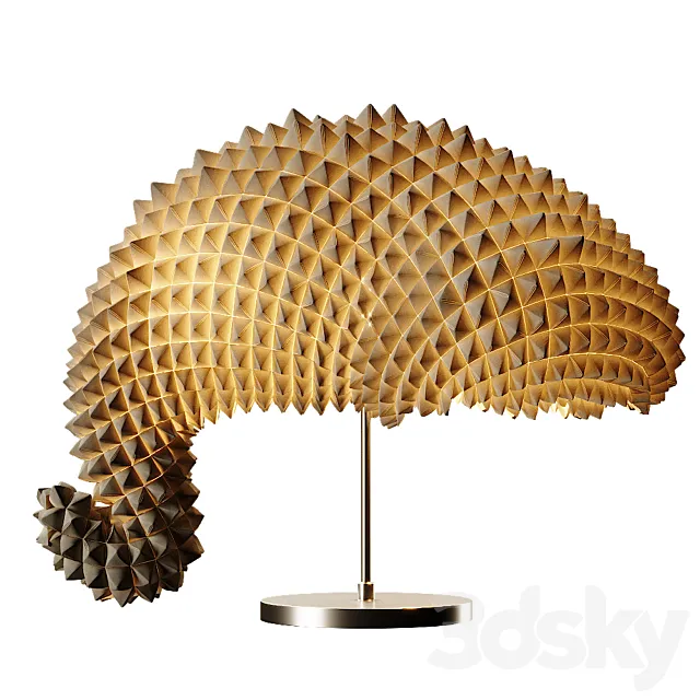 DRAGON’S TAIL TABLE LAMP 3DS Max Model