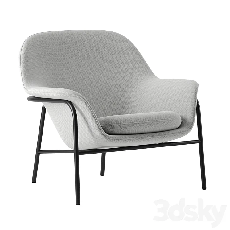 Drape Lounge Chair by Normann Copenhagen 3DS Max Model