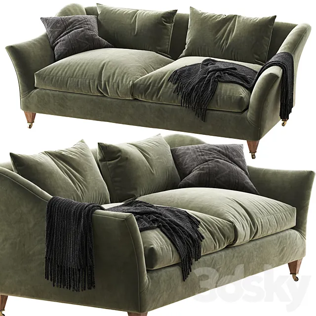 DRAWING ROOM SOFA BY ROSE UNIACKE 3DS Max Model