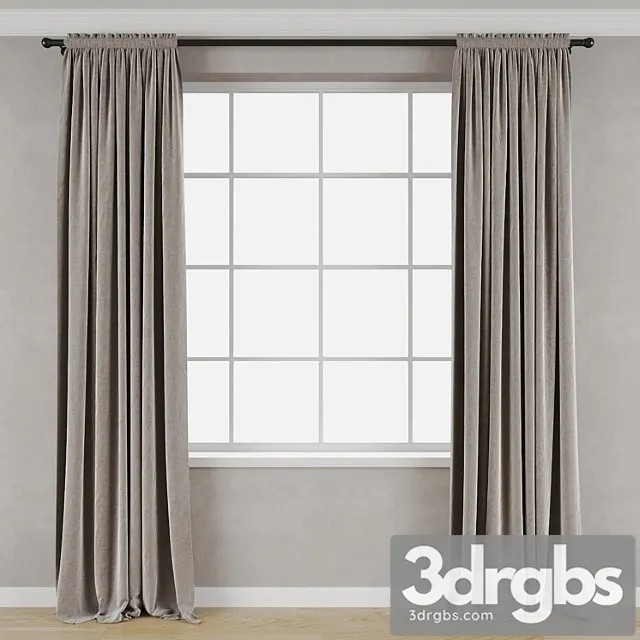 Drawstring curtain