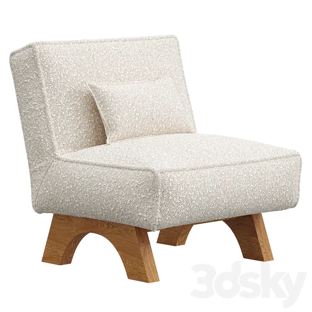 Drayk Lounge Chair 3ds Max