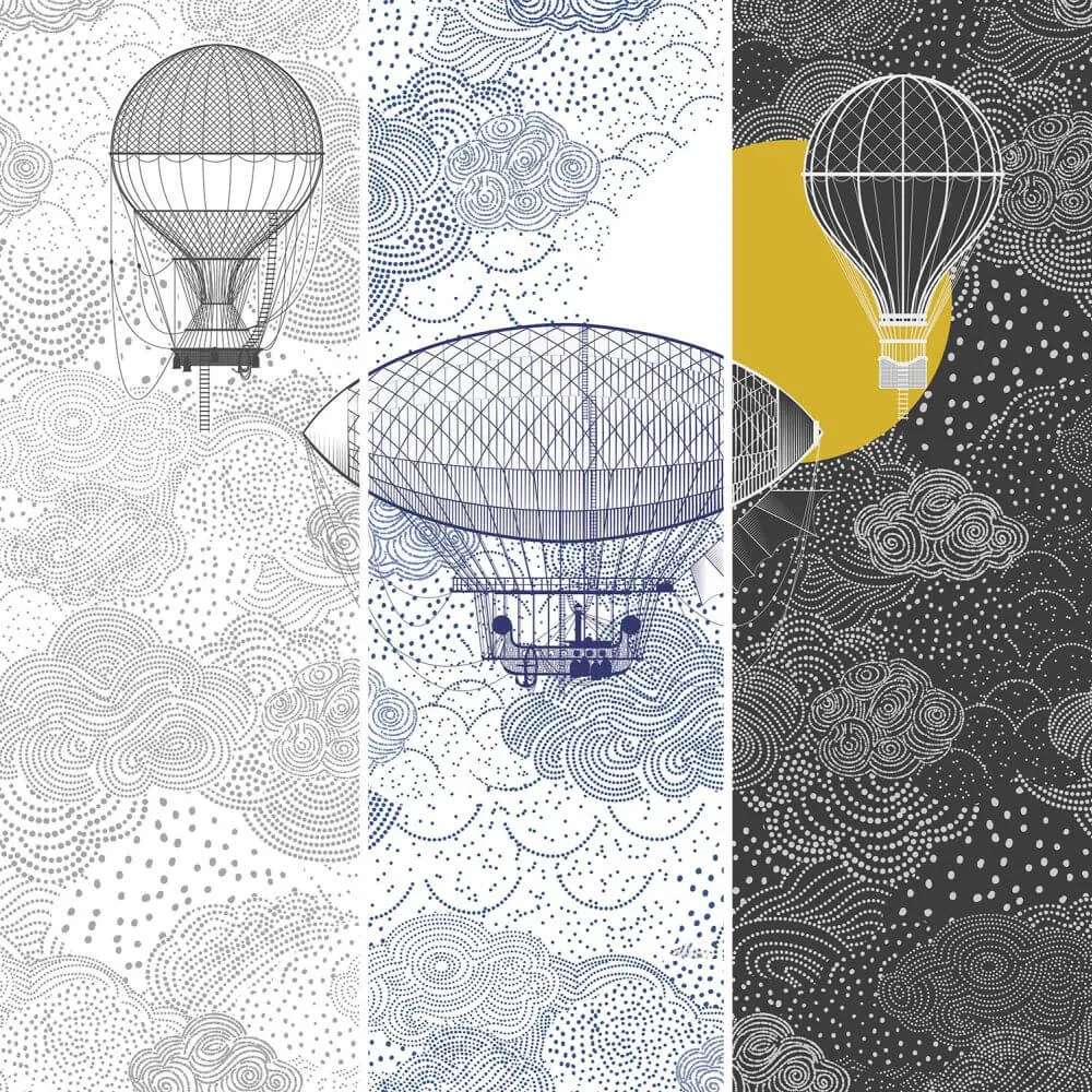 Dress-wall – Wallpaper Aeronautics 3ds Max