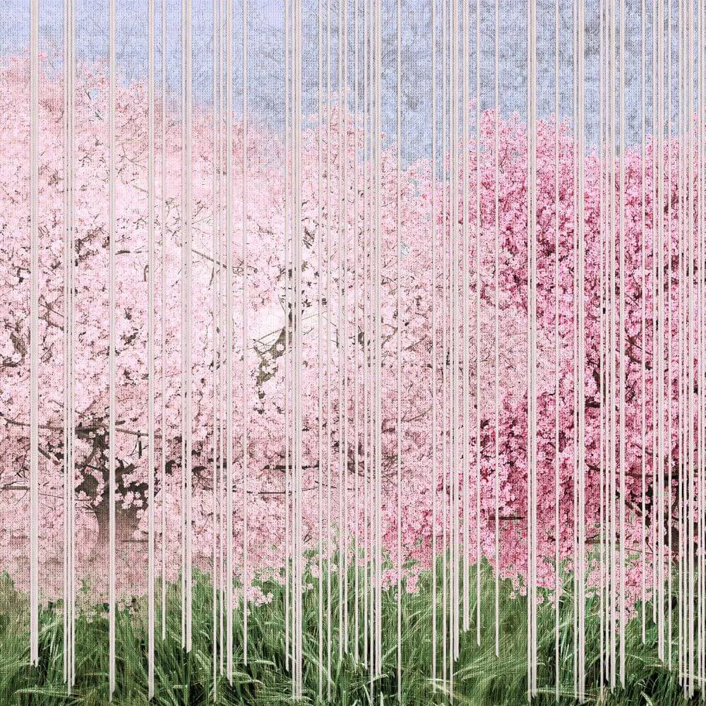 Dress-wall – Wallpaper Bloom 3ds Max