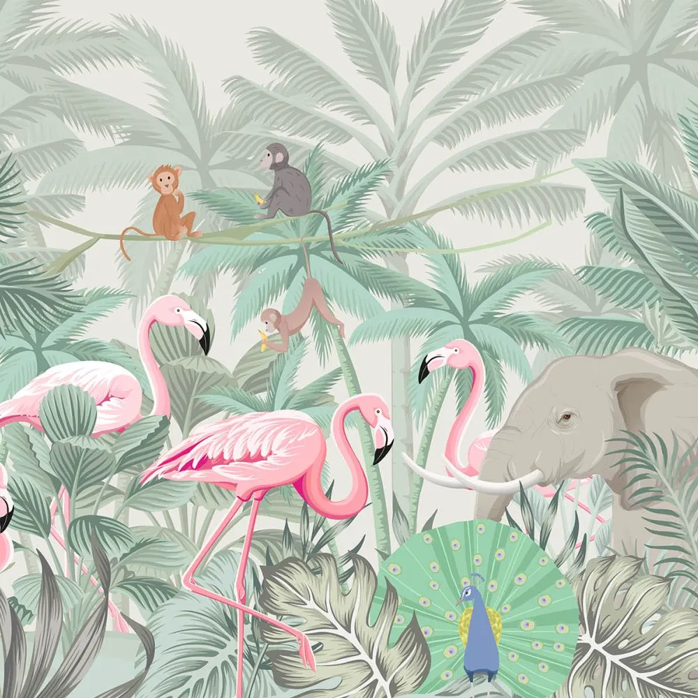 Dress-wall – Wallpaper Exotic 3ds Max