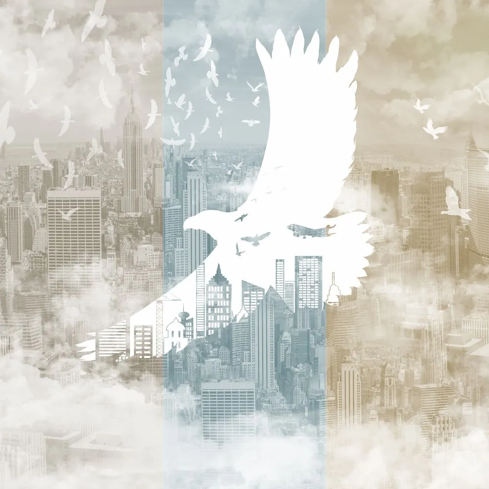 Dress-wall – Wallpaper Megapolis 3ds Max