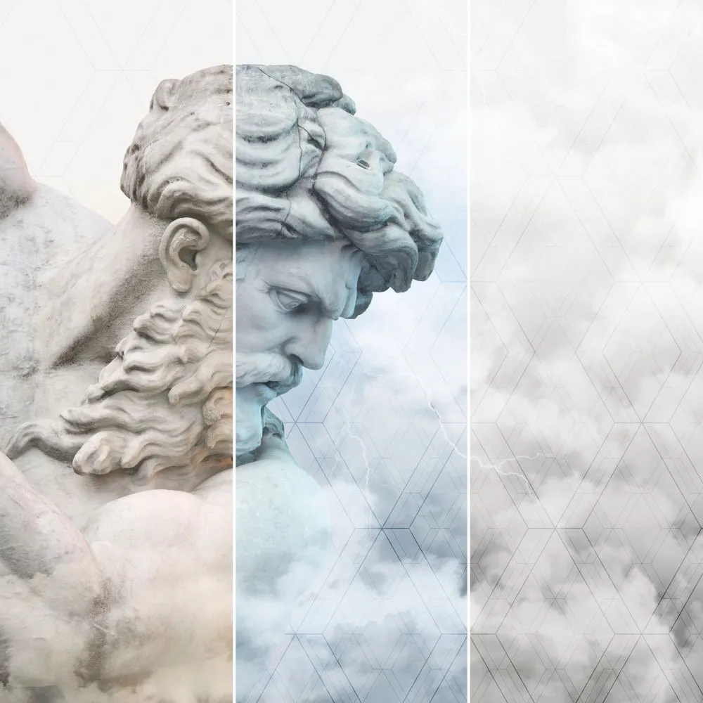 Dress-wall – Wallpaper Sky of Olympia 3ds Max