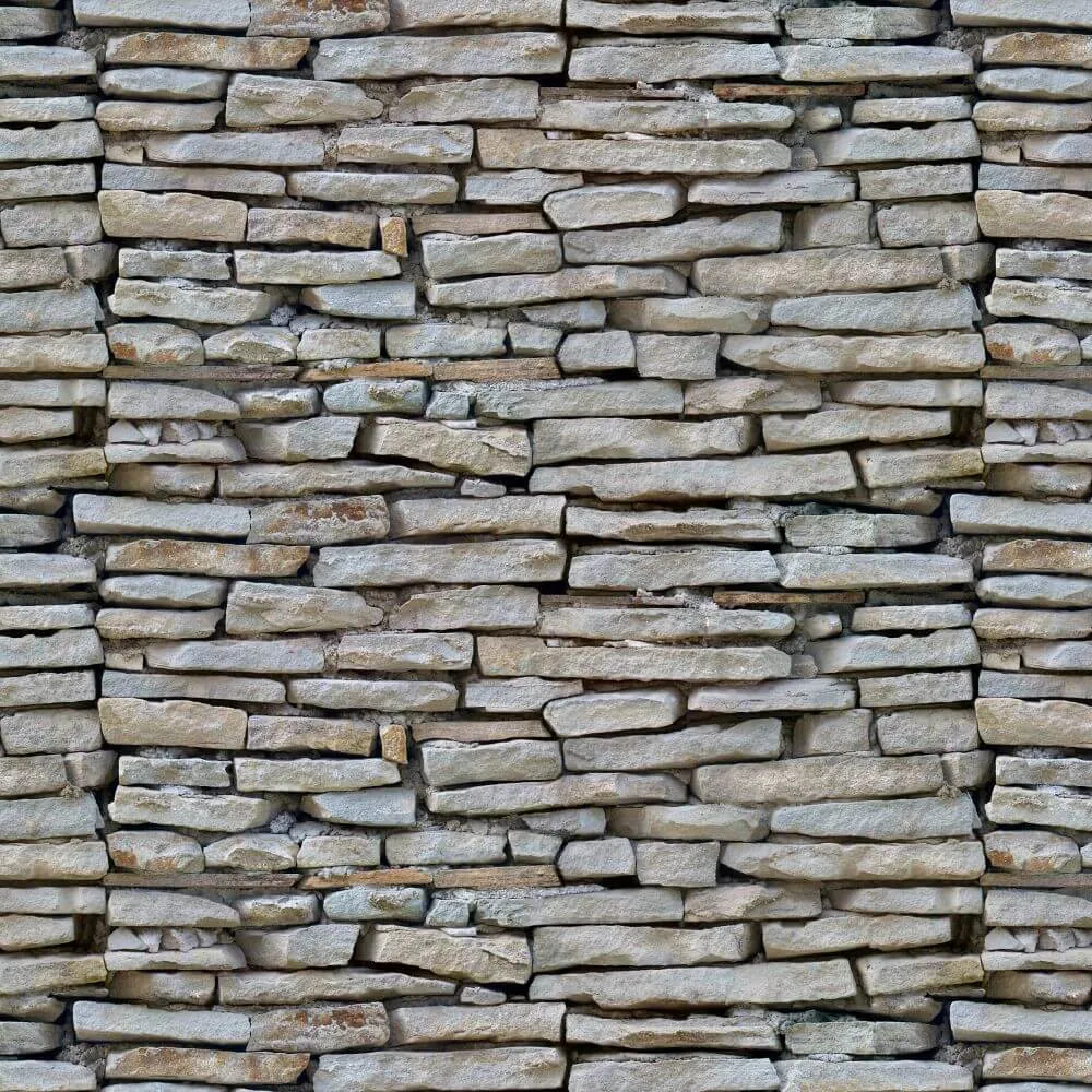 Dress-wall – Wallpaper Stone – Booth long 3ds Max