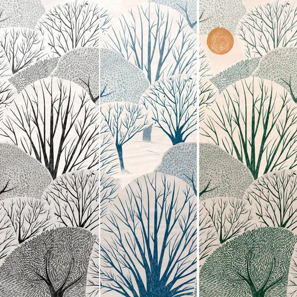 Dress-wall – Wallpaper Tree 3ds Max