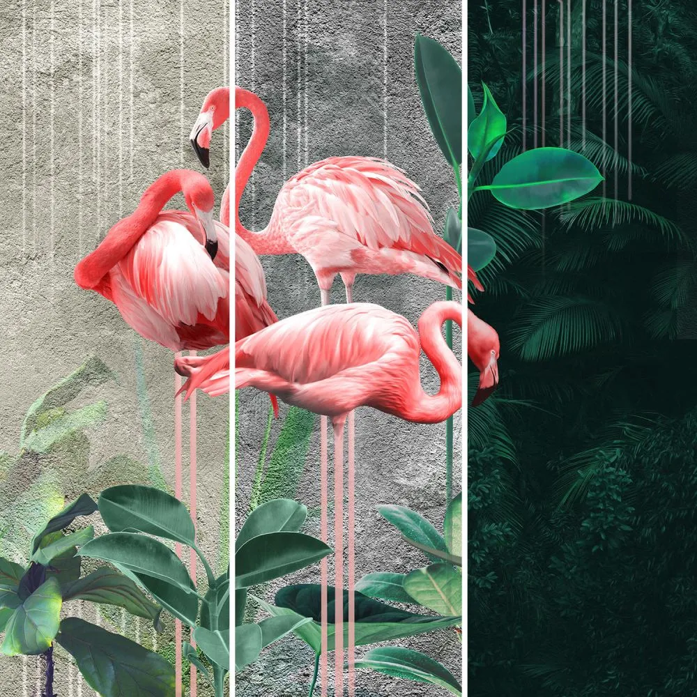 Dress-wall – Wallpaper Tropicana 3ds Max