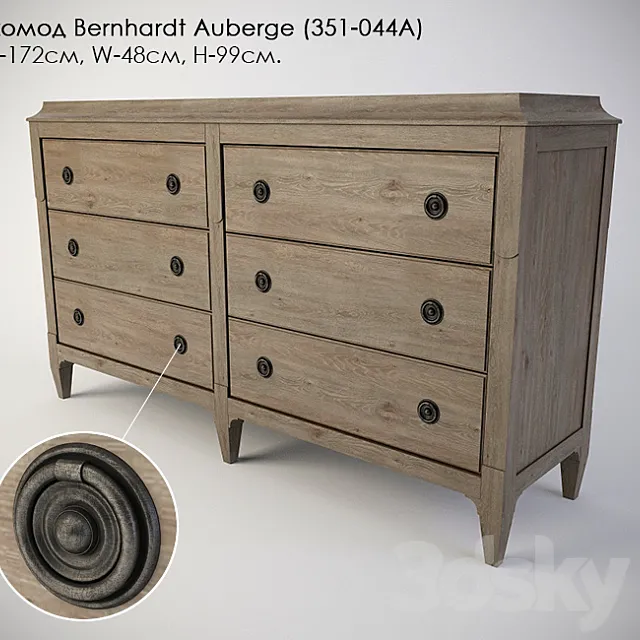 dresser Bernhardt Auberge (351-044A) 3ds Max