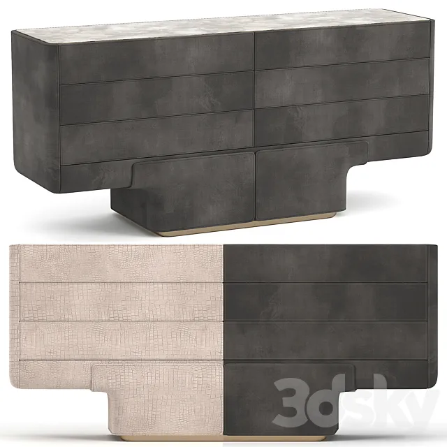 Dresser Do chest table Y 857 Ben Wu Longhi 3ds Max