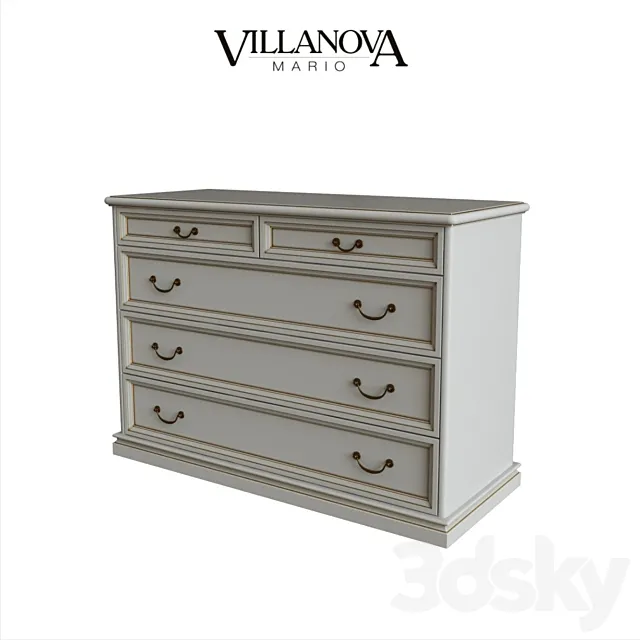 dresser Mario Villanova 3DS Max Model