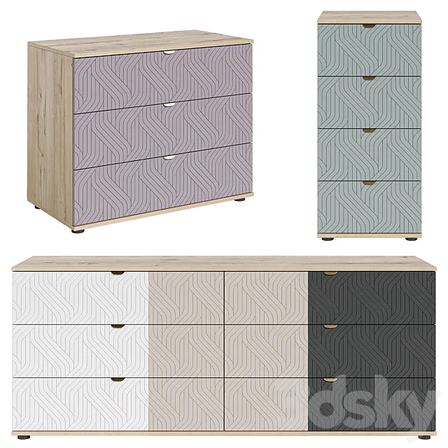 Dressers Mont Blanc Fancy from divan.ru 3ds Max