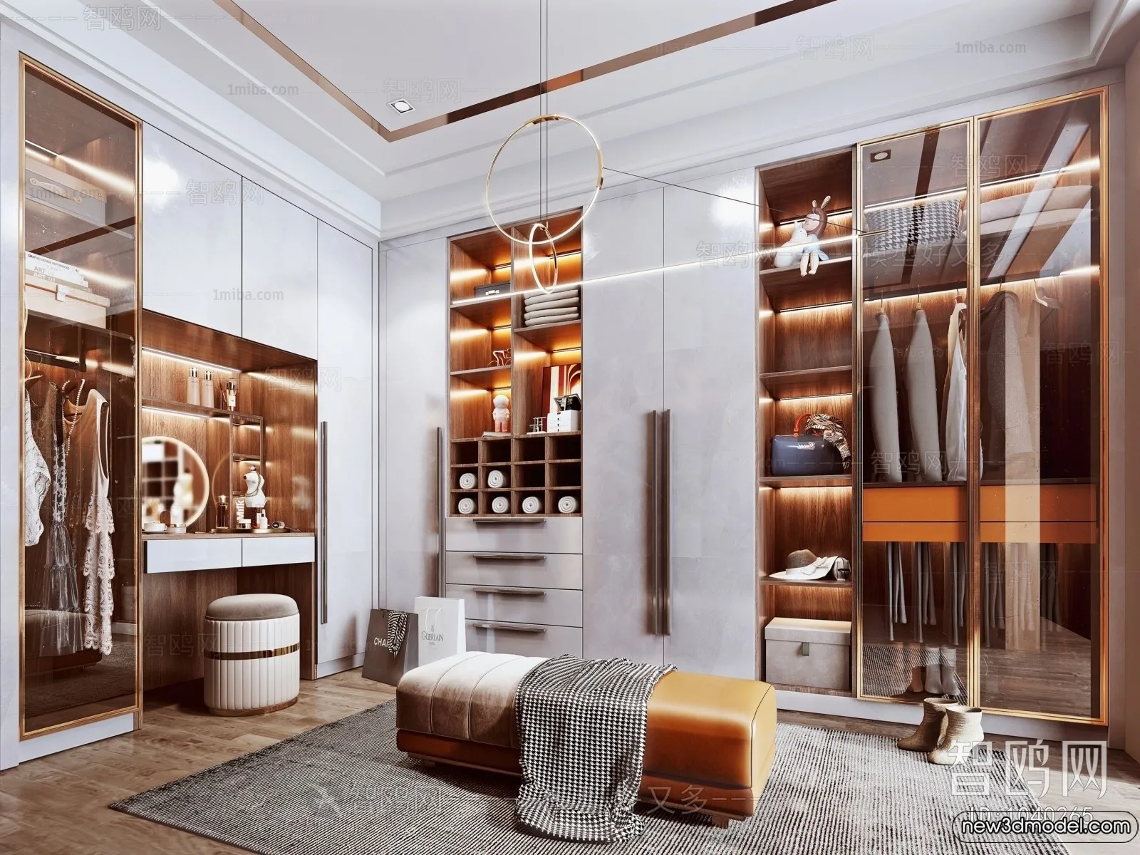 Dressing Room – 3D Models – 3D Interior Scenes – 012