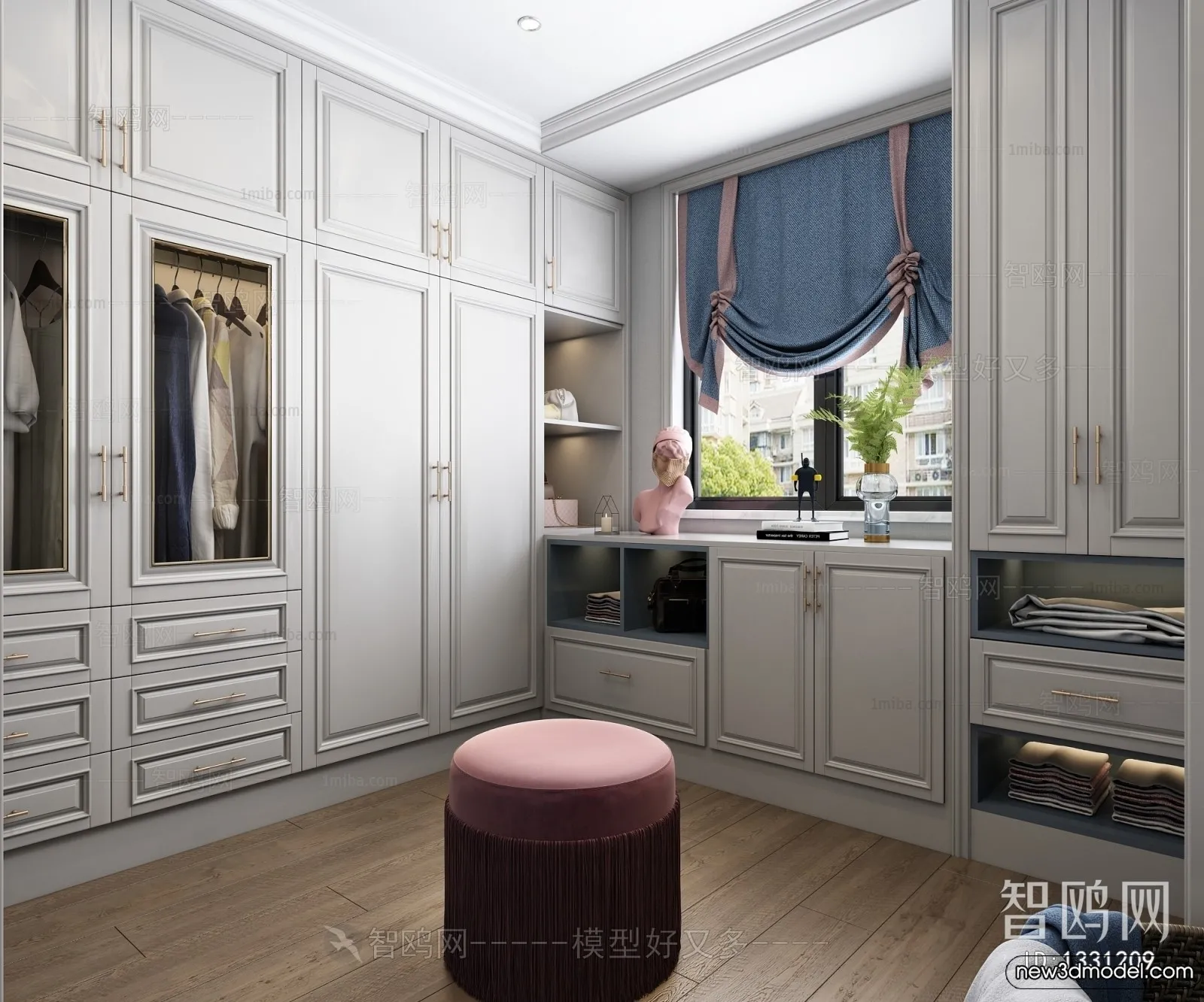 Dressing Room – 3D Models – 3D Interior Scenes – 033