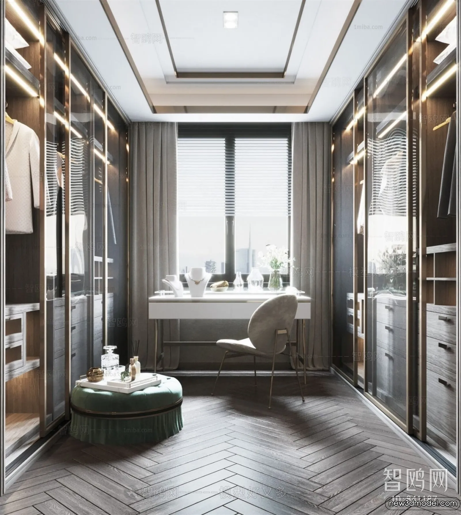 Dressing Room – 3D Models – 3D Interior Scenes – 054