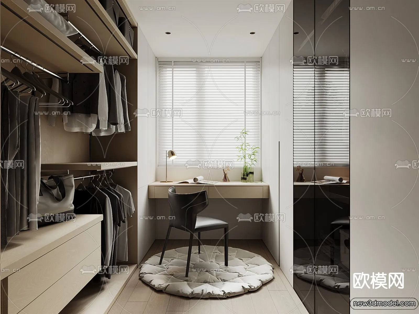 Dressing Room – 3D Models – 3D Interior Scenes – 066