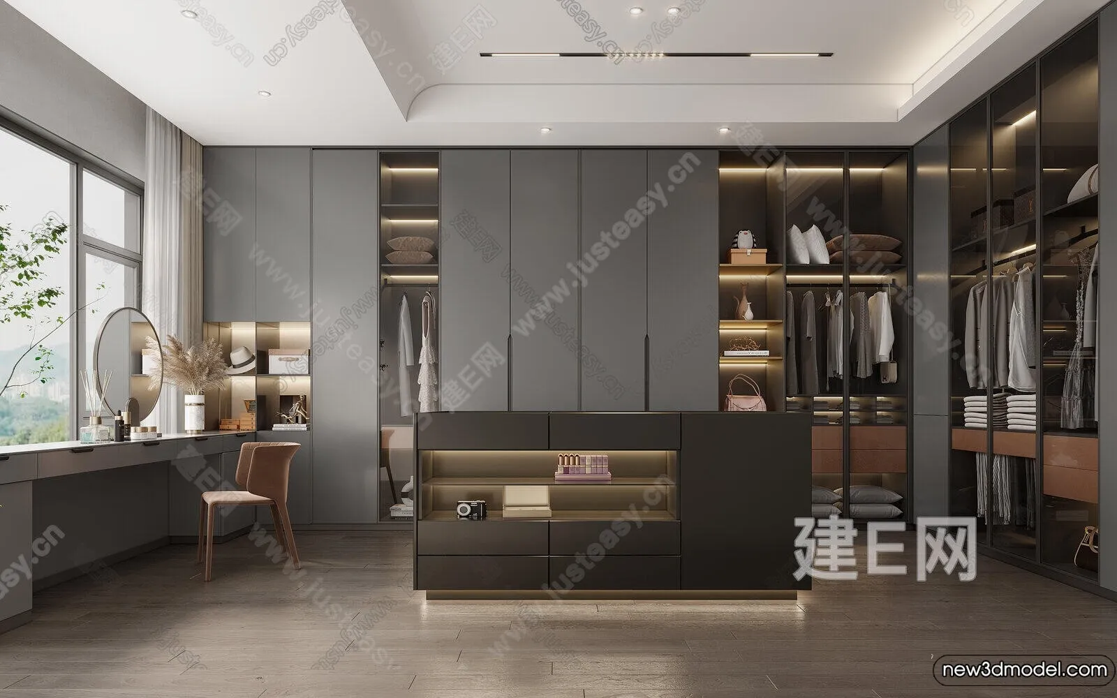 Dressing Room – 3D Models – 3D Interior Scenes – 067