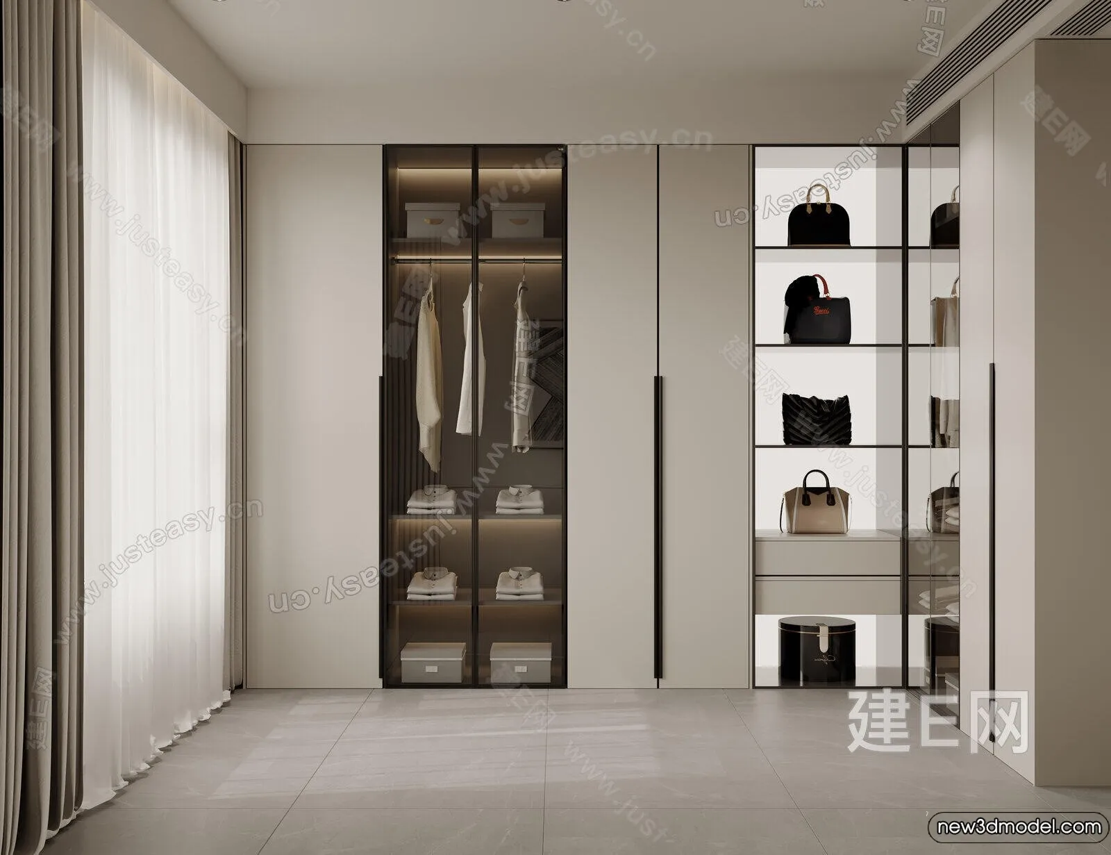 Dressing Room – 3D Models – 3D Interior Scenes – 069