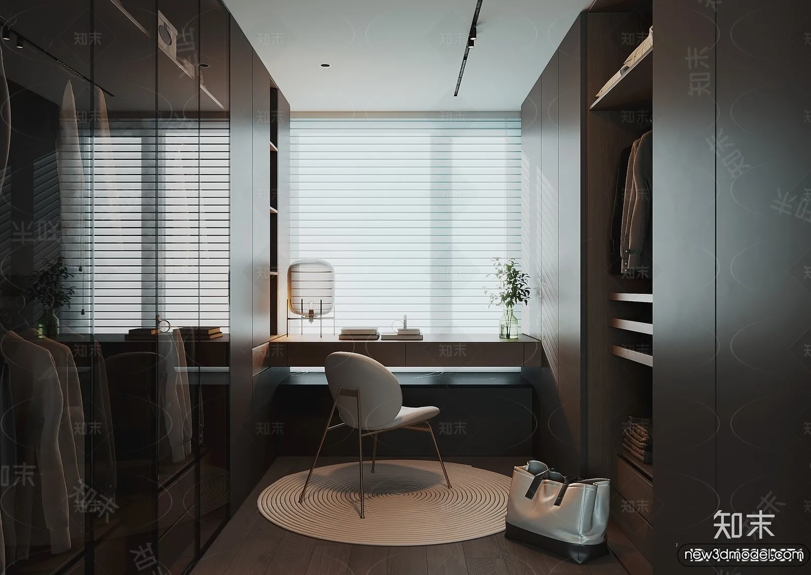 Dressing Room – 3D Models – 3D Interior Scenes – 074