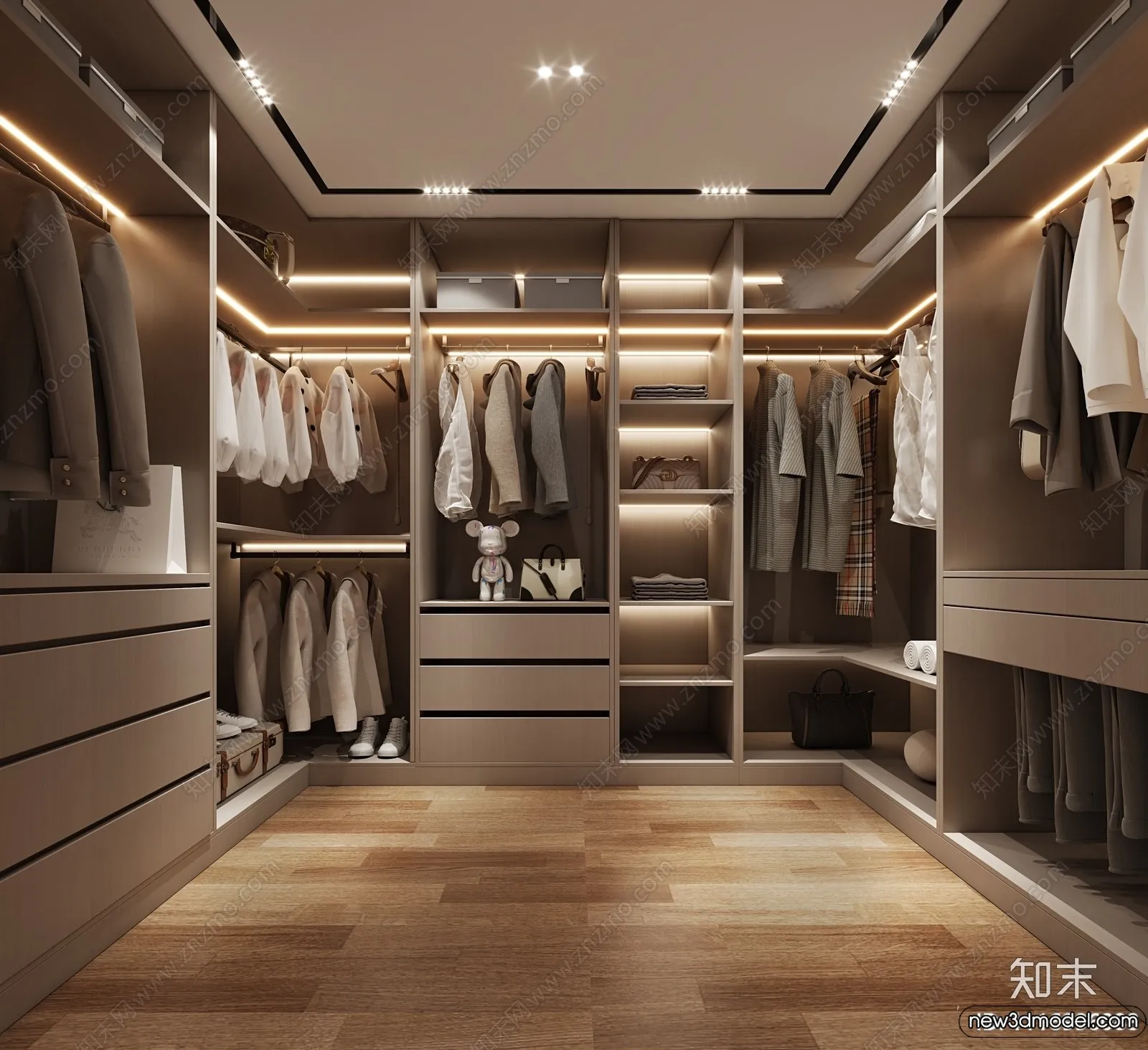 Dressing Room – 3D Models – 3D Interior Scenes – 135